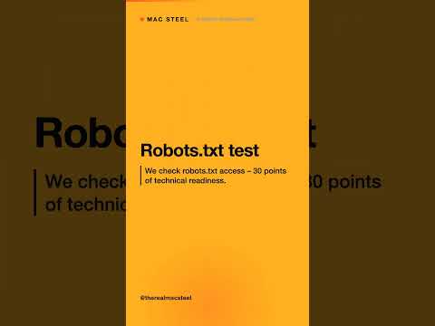 Get a 100‑point AI readiness score for your dentist practice? You’ll know if AI assistants can read your site, recognize you as a dentist, and…