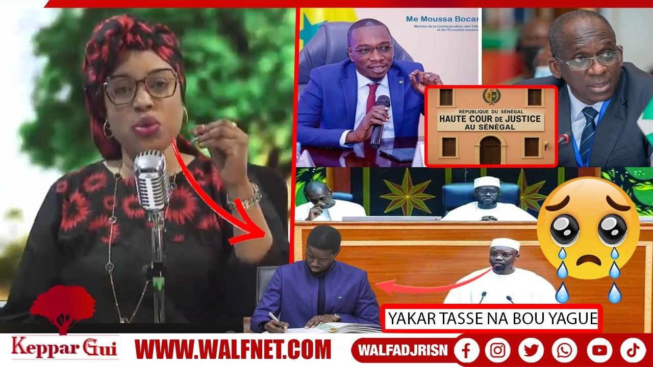 Moussa Bocar et Diouf Sarr vers la haute cour de justice 