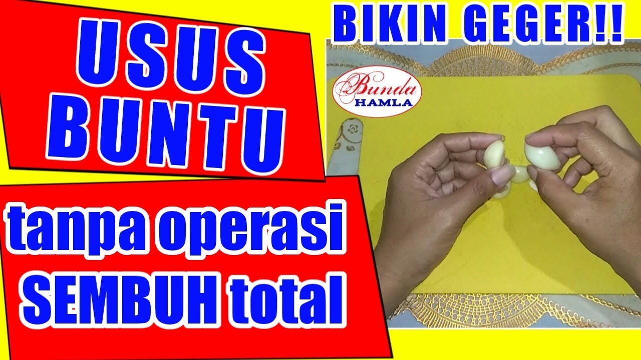 Sakit Usus Buntu Sembuh Total ! Tanpa Perlu Operasi || Bunda Hamla
