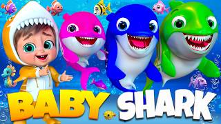 Let's swim with Baby Shark & More Wonderful Kids Songs | Panda World Pree School #childrensongs