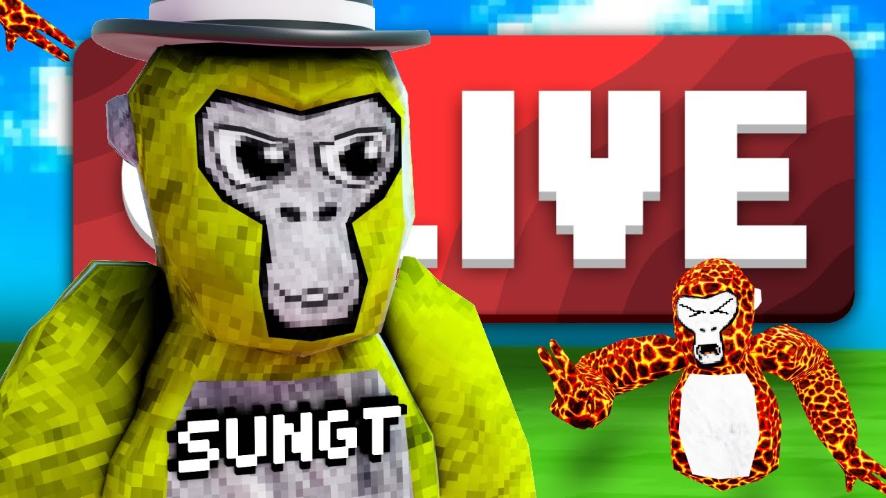 gorilla tag live with viewers