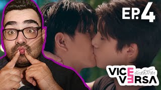 Vice Versa รกสลบโลก Ep4 Reaction The Kiss Omg Yes - Tcsj