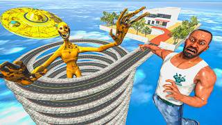 World Most Difficult Road From Franklin Sky House - INDIAN BIKE DRIVING 3D screenshot 5