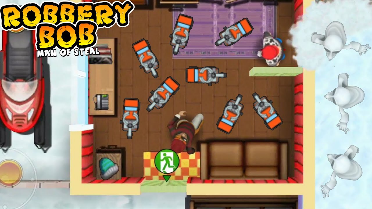 Robbery Bob 2 : Pilfer Peak Use Scurvy Bob Costume - Use Rc Car #68