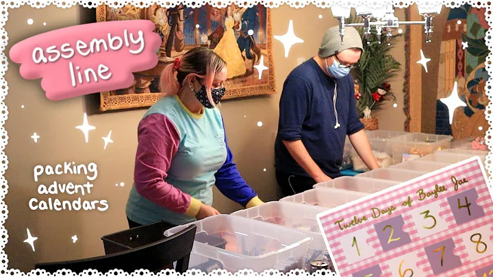 Advent Calendar Assembly Line!  *Contains Spoilers*