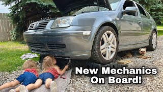 VW Jetta GLI 1.8t Oil Cooler Replacement