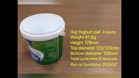 IML Turnkey system-4 cavity of 1L bucket(4穴1L桶模内贴标)