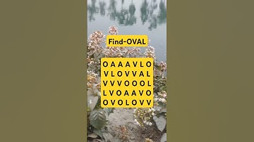 Observation Visual Test: 5 Seconds ForYou To Spot OVAL. Try Your Skills! #search #puzzle #shorts
