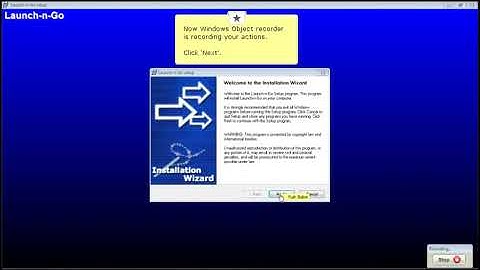 Automation Anywhere Windows Object Recorder demo