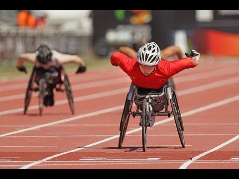 Athletics - women's 200m T53 semifinal 2 - 2013 IPC Athletics World
Championships, Lyon