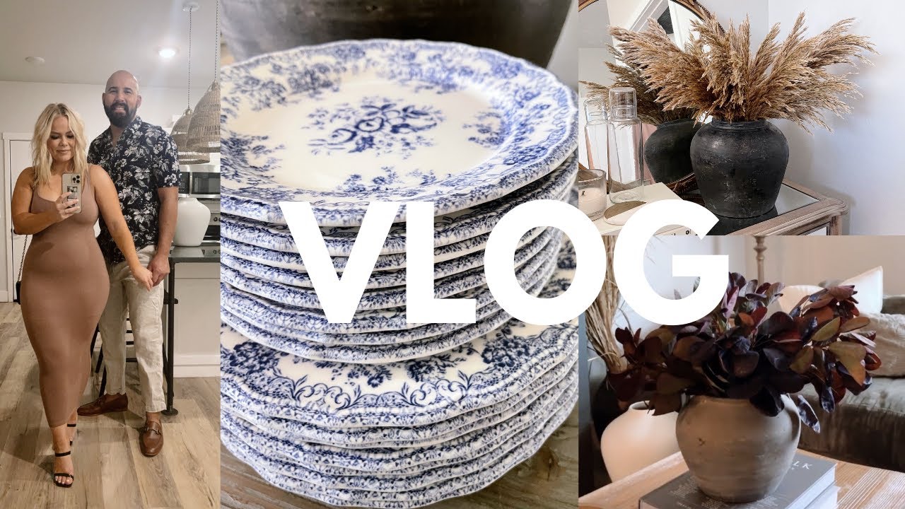 VLOG Cook With Us, New Home Decor, Fall Decor, Car Chats Brandy