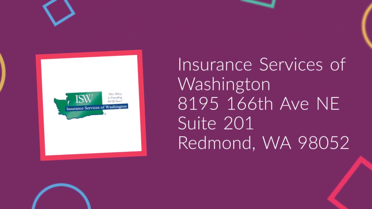 Welcome to Insurance Services of Washington Inc., where you get… - YouTube