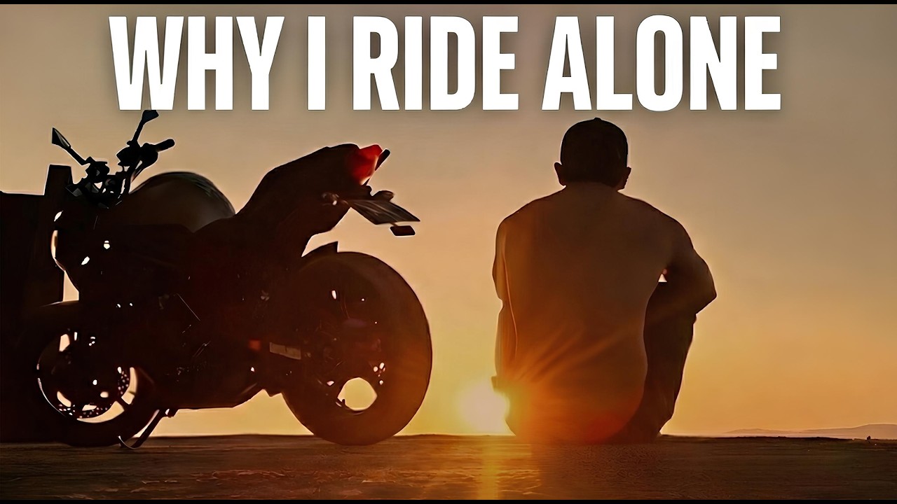 Почему мотоциклисты старшего возраста ищут уединения во время езды?