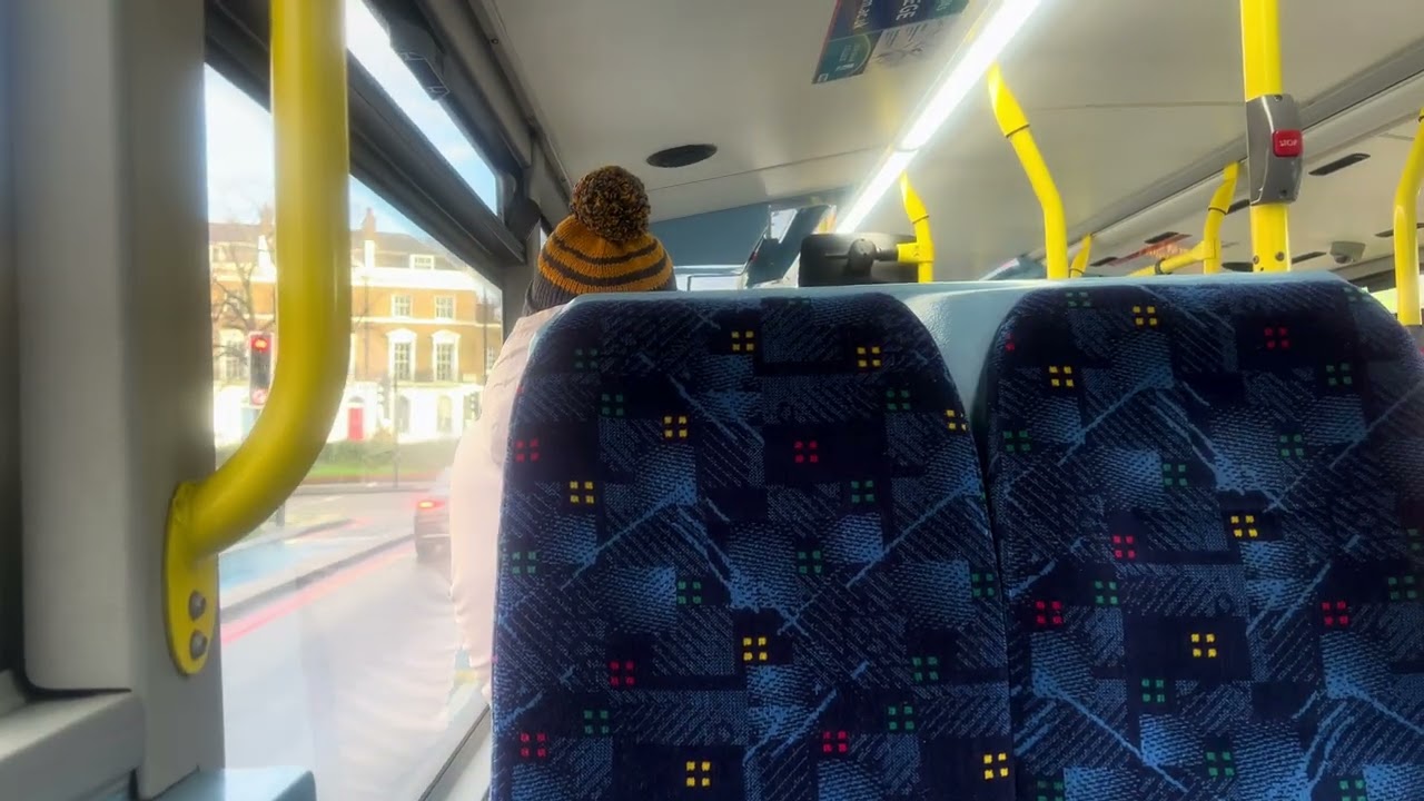 *BISCUITS CHALLENGE OVER + AC* Journey on Route 333 Go Ahead London LF67EWO MHV90 17/1/26