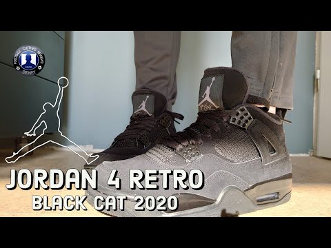 Air Jordan 4 Black Cat 2020 Review, Unboxing & On Feet 