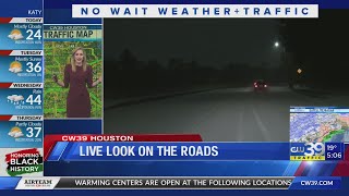 Ice and snow on local roads and highways - Hannah Trippett