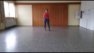 Video voorbeeld van "Ah si - Linedance"