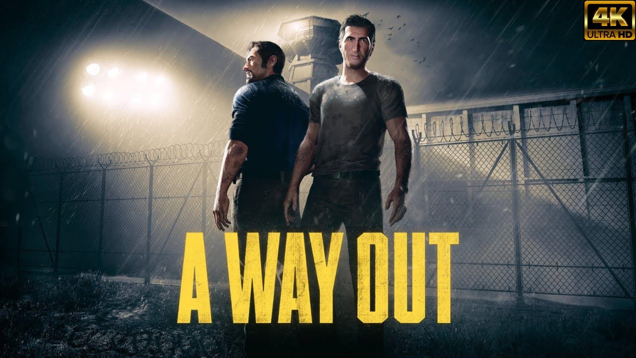 A Way Out--Full Gameplay PC [4K 60 FPS].