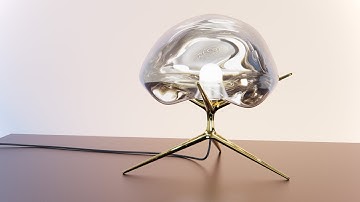 Tom Dixon Lamp Reimagined with Fusion 360 and KeyShot