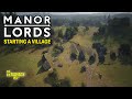 Let's Build a Medieval Village in Manor Lords | Ep. 1