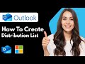How To Create A Distribution List With Outlook (2026 Guide)