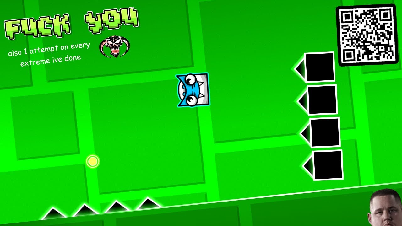 1 ATTEMPT ON EVERY EXTREME IVE DONE - Geometry Dash #223 - YouTube