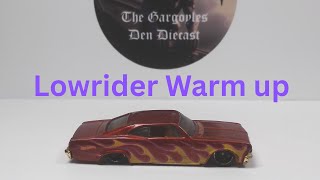 Lowrider warmup for the August 2025 #fourhorsemendiecast  monthly build  #streetdreams  #lowrider