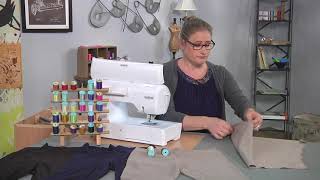 Learn how to make yoga pants on It’s Sew Easy with Jennifer Stern-Hasemann (1613-1)