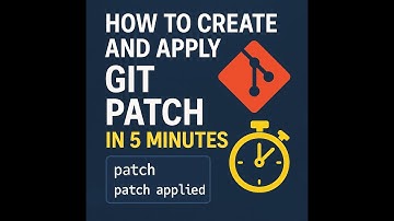 what is git patch how to create and apply git patch