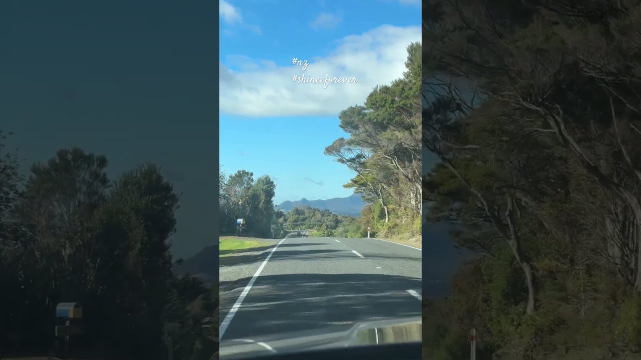 #beautiful #day in #newzealand #roadtrip #weekend #shinee 💎💎💎 #onew #youtubeshorts #kpop #music