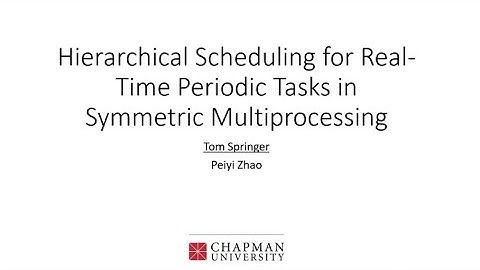 Hierarchical Scheduling for Real-Time Periodic Tasks in Symmetric Multiprocessing