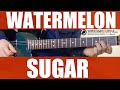 Harry Styles Watermelon Sugar Guitar Lesson & Tutorial