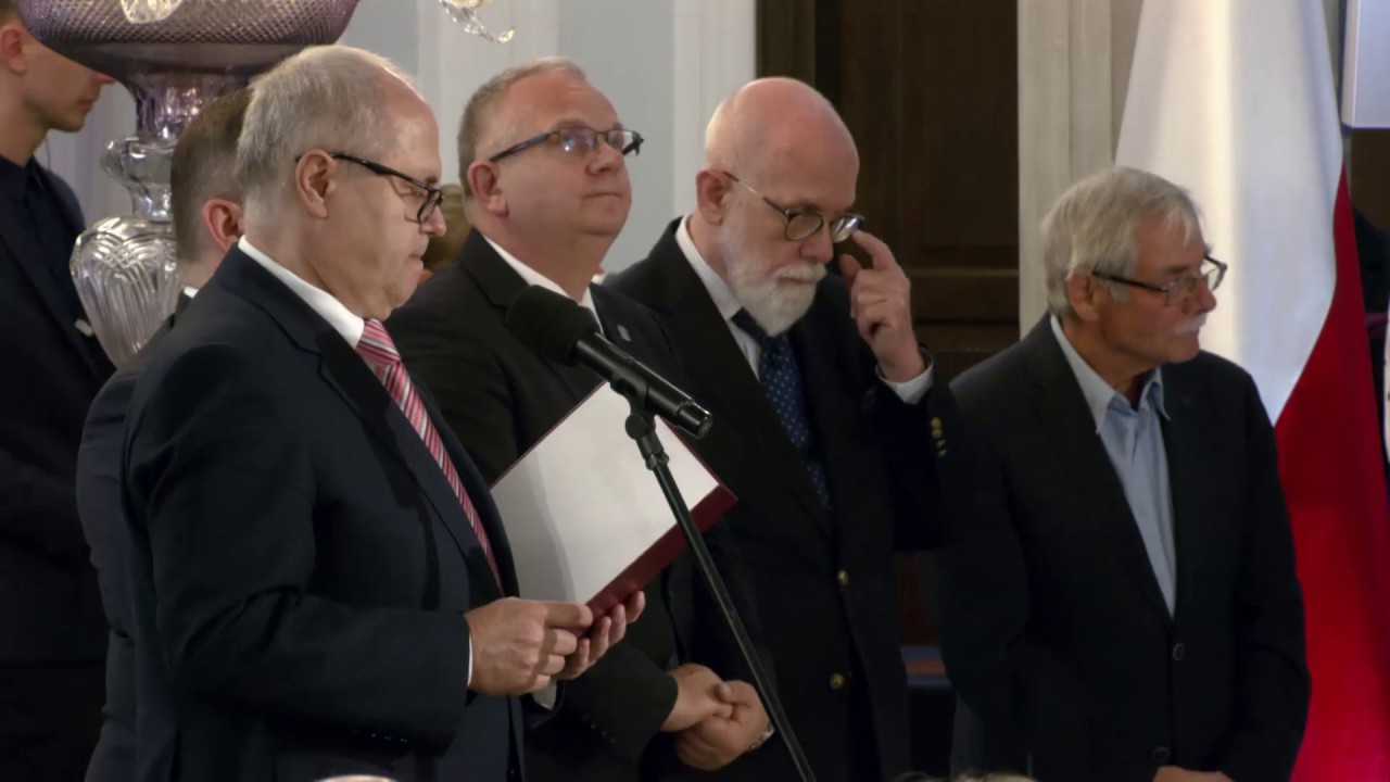 Official ceremony of awaring confirmations of election to the European Parliament