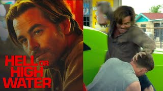 'Gas Station Beat Down & Casino Conflict' Scene | Hell or High Water