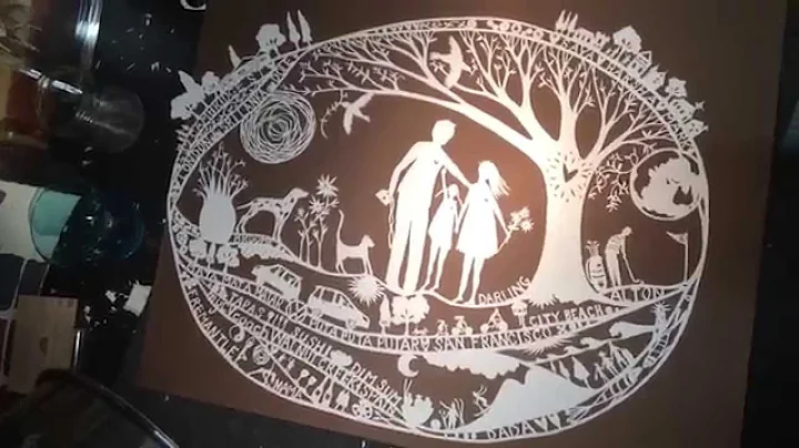 Family commission paper cut - annabella67 Anne Gee