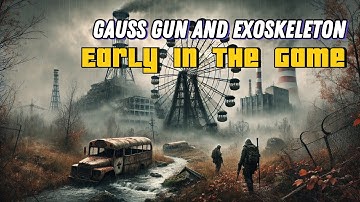 STALKER 2. Full Guide how get Gauss Rifle & Exoskeleton Early in the Game