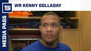 Kenny Golladay on Progressing Each Day | New York Giants