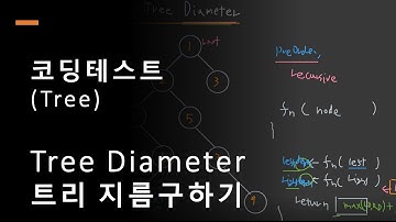 코딩테스트, 초급, Tree Diameter,Tree 지름 구하기