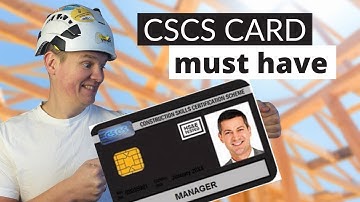 CSCS CARD a MUST. HOW TO GET YOUR CSCS CARD