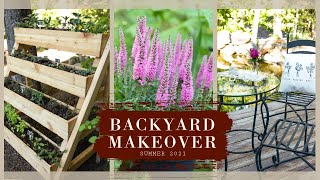 OUTDOOR SPACE Summer Makeover | Flower Farming by Naturally Brittany 57,679 views 2 years ago 21 minutes
