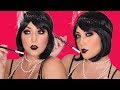 1920's Flapper Makeup | AFORDABLE/DRUGSTORE | Glamnanne