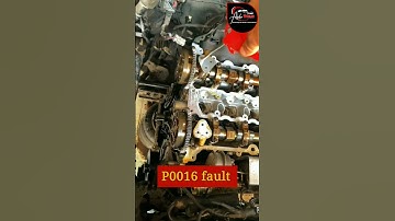 P0016 fault 😕 #shorts #automobile #engine