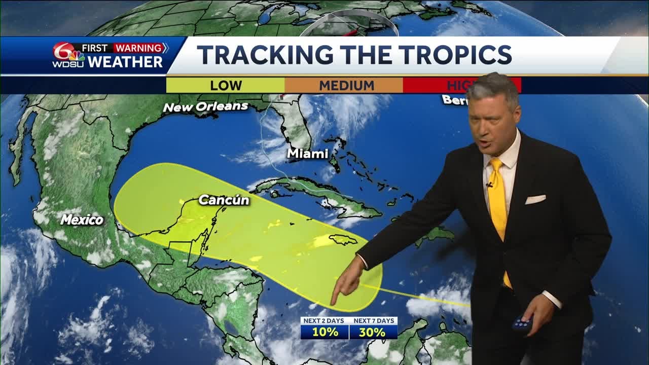 Tracking the tropics with another area of possible development outlined ...