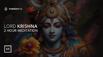 A meditation video on Lord Krishna | Midjourney