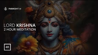 A meditation video on Lord Krishna | Midjourney screenshot 5