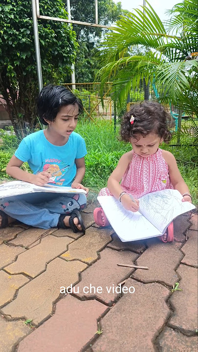 आदून अभ्यास न करता दिदिला मार बसवला😱 #aduchevideo #marathi #shorts #viral #ytshorts @aduchevideo