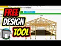 FREE Pole Barn Design Tool generates on line designs, material costs and more.