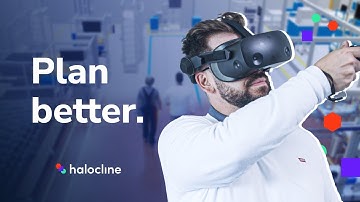 Production planning in virtual reality - Halocline: Plan better