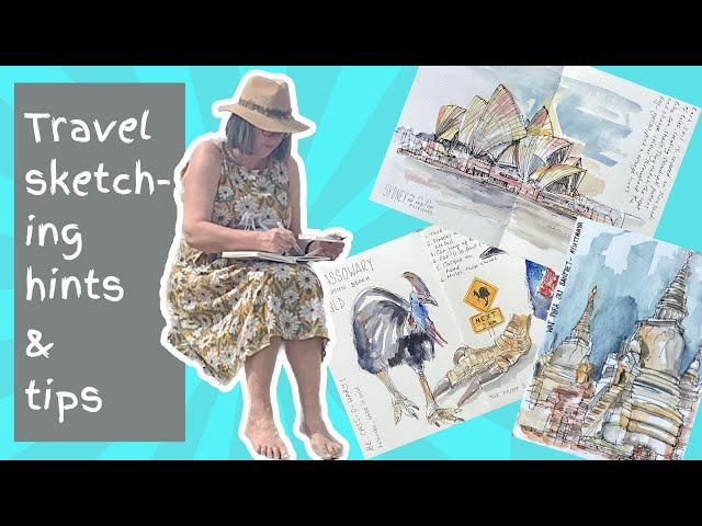 Travel Sketchbook Tips – Number Two: What to Bring — Kristin Link