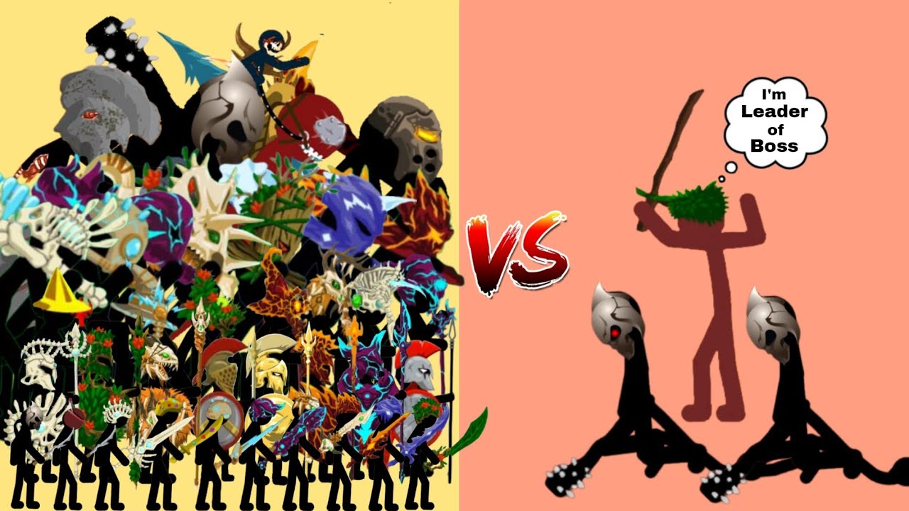 All Figures From Weakest To Stongest - New Swordwrath Leader - Season 3 - Stick War Legacy 